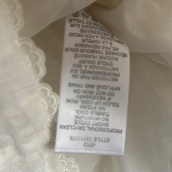 Tory Burch Linen tank top shell - Picture 3 of 5